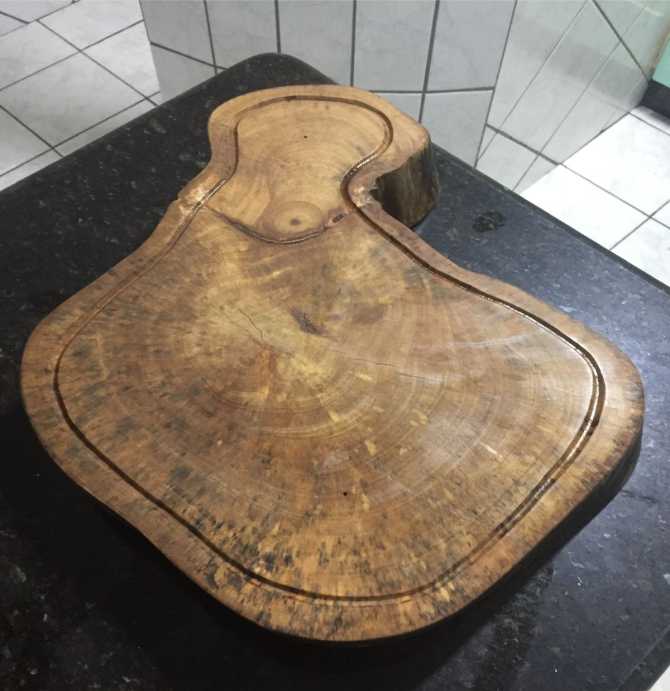 Tabua de corte maciça