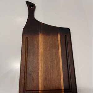 Tabua para churrasco queimada