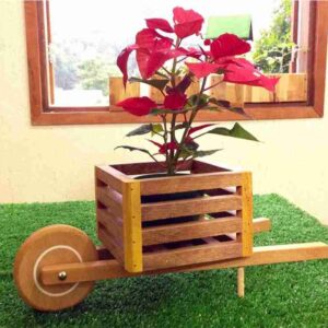 Porta Vasos (Cachepot madeira)